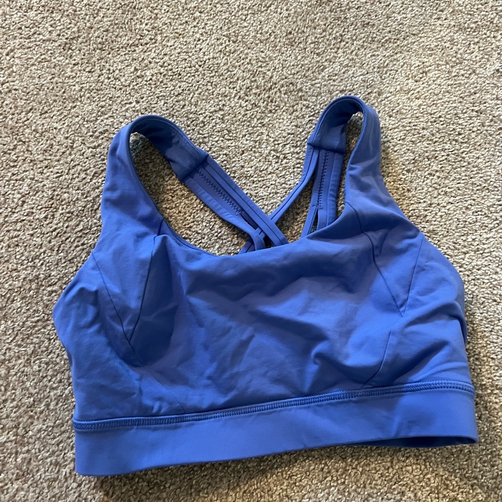 Women's Blue Sports Bra